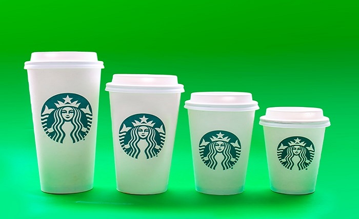 starbucks sizes in order