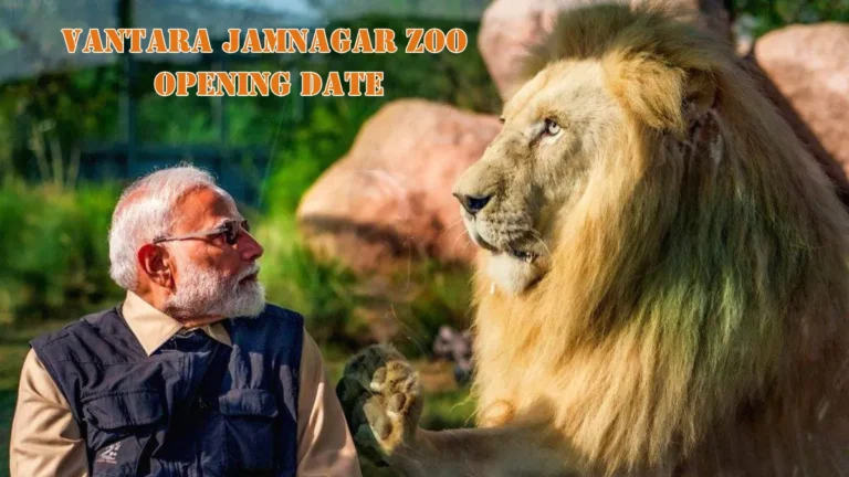 Vantara Jamnagar Zoo Opening Date