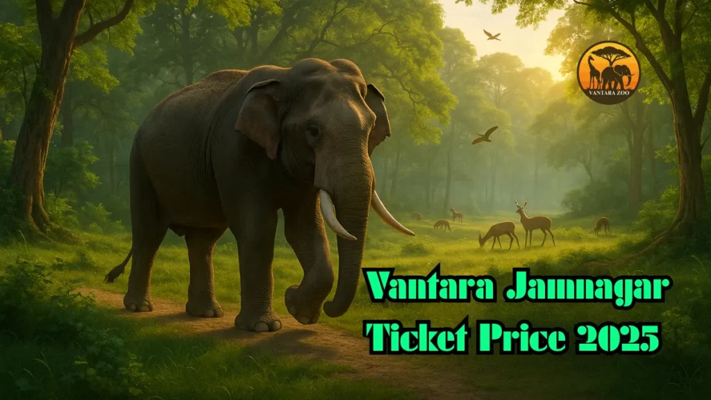 Vantara Jamnagar 2025 Ticket Price
